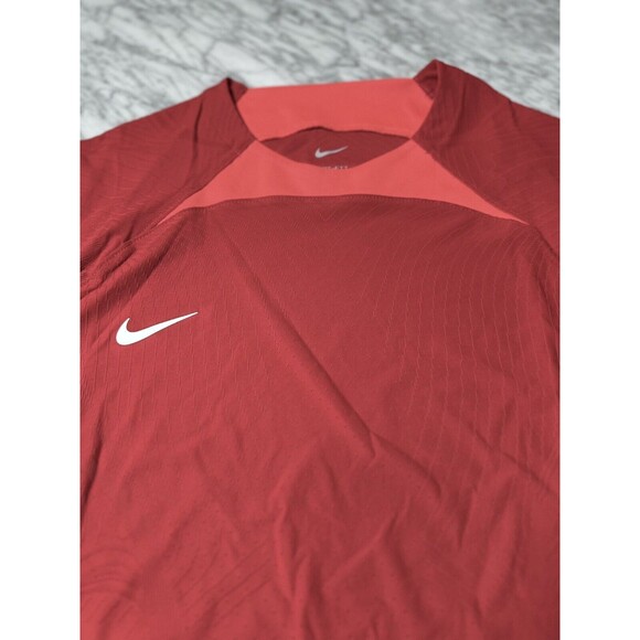 Nike Dri-FIT ADV Vapor knit IV US RED SS Knit Soccer Jersey Men’s Large DR0671 - Picture 10 of 15